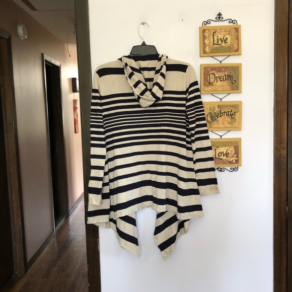 Stripe Cardigan w good - Picture 2 of 11